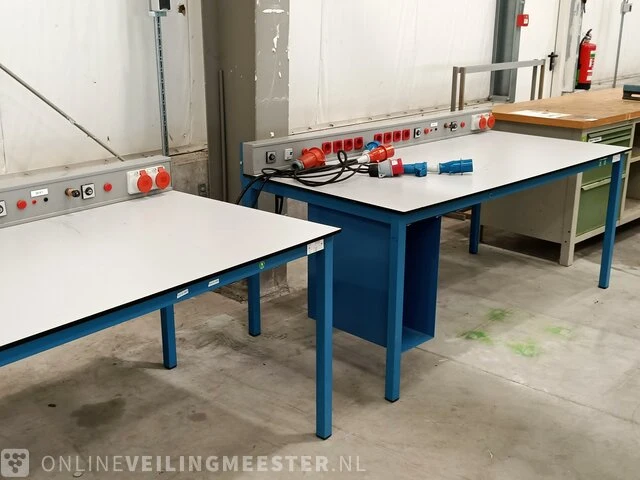 4x elektro werktafel, bouwjaar 2001 - afbeelding 4 van  4