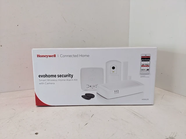 4x evohome security, honeywell, connected home h912s, wit - afbeelding 2 van  6
