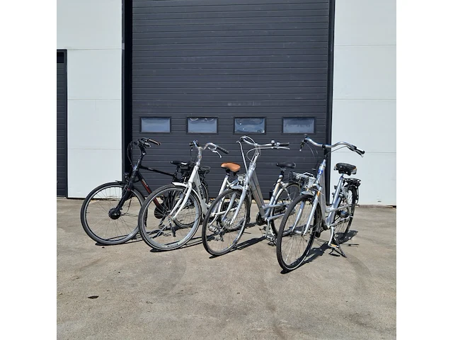 4x fiets, stella, sparta, life bike, adventure, zwart - afbeelding 1 van  31