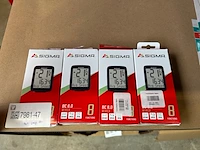 4x fietscomputer sigma, bc 8.0 - afbeelding 1 van  3