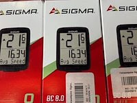 4x fietscomputer sigma, bc 8.0 - afbeelding 3 van  3