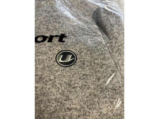 4x fleece jack gevoerd maat m, ultrasport, beige - afbeelding 3 van  4