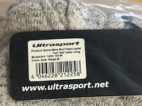 4x fleece jack gevoerd maat m, ultrasport, beige - afbeelding 4 van  4