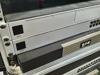 4x flightcase met diverse apparatuur o.a. unifi, eaton - afbeelding 2 van  15