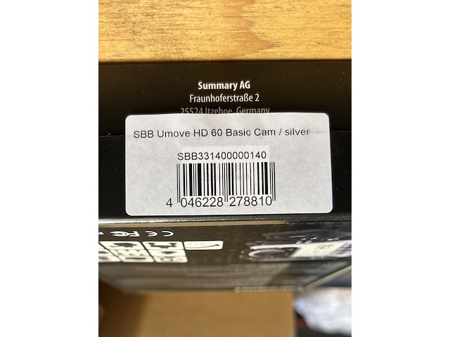 4x full hd action camera met accessoires ultrasport, umovee hd 60 - afbeelding 4 van  4