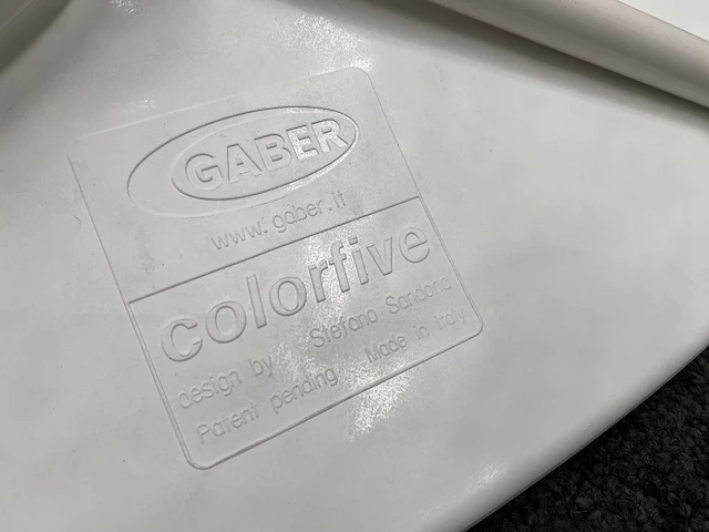 4x gaber colorfive - nestelbare design stoel - afbeelding 2 van  10