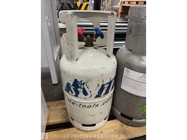 4x gasfles koelmiddel climalife, r134a - afbeelding 4 van  5