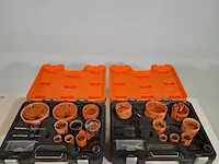 4x gatenzaag set , bahco - afbeelding 2 van  7