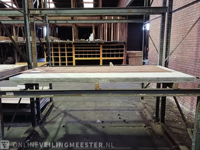 4x gegronde multiplex plaat silverpaint - afbeelding 5 van  5
