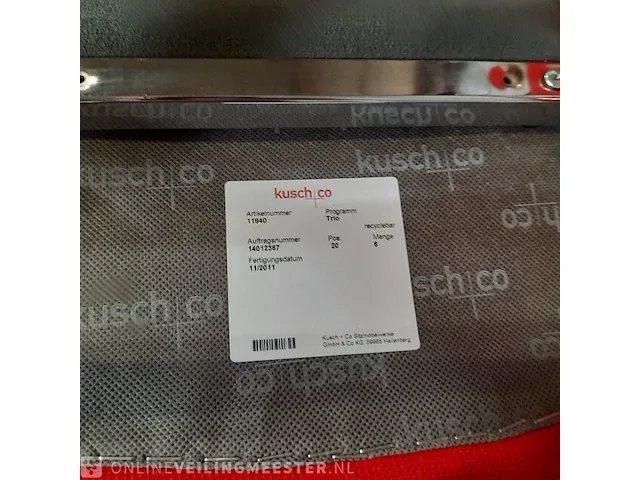 4x gestoffeerde kruk kush&co - afbeelding 7 van  9