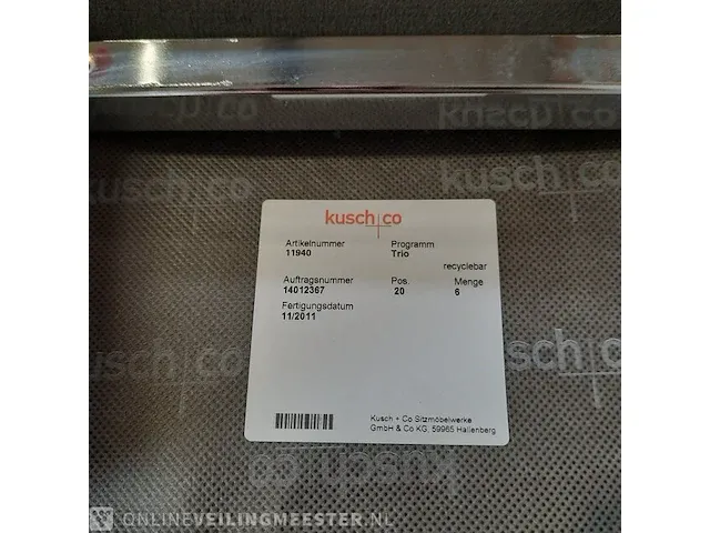 4x gestoffeerde kruk kush&co - afbeelding 7 van  9