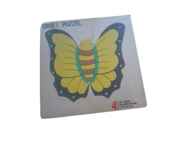 4x groeipuzzel vlinder - afbeelding 3 van  3