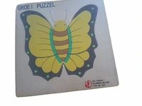 4x groeipuzzel vlinder - afbeelding 3 van  3