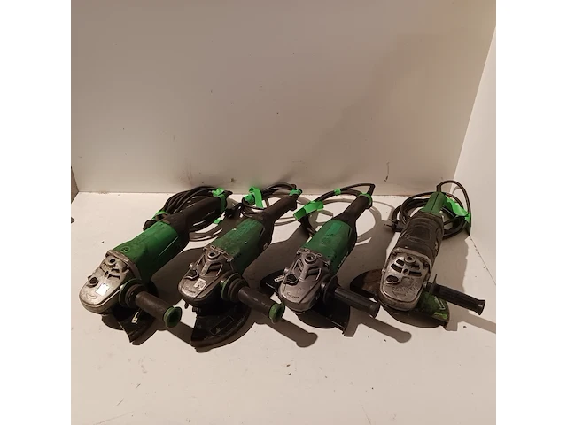 4x haakse slijper, hitachi en hikoki, 3x g23sw2 - afbeelding 12 van  26
