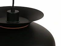 4x hanglamp skandina zwart met gouden binnenkant, steinhauer lighting, 3684zw, zwart goud, 2025 - afbeelding 5 van  8