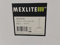 4x hanglamp skandina zwart met gouden binnenkant, steinhauer lighting, 3684zw, zwart goud, 2025 - afbeelding 8 van  8