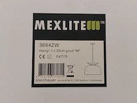 4x hanglamp skandina zwart met gouden binnenkant, steinhauer lighting, 3684zw, zwart goud, 2025 - afbeelding 9 van  9
