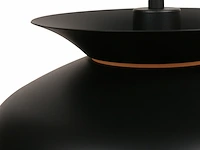 4x hanglamp skandina zwart met gouden binnenkant, steinhauer lighting, 3684zw, zwart goud, 2025 - afbeelding 4 van  9