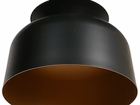 4x hanglamp skandina zwart met gouden binnenkant, steinhauer lighting, 3684zw, zwart goud, 2025 - afbeelding 5 van  9