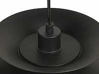 4x hanglamp skandina zwart met gouden binnenkant, steinhauer lighting, 3684zw, zwart goud, 2025 - afbeelding 7 van  9