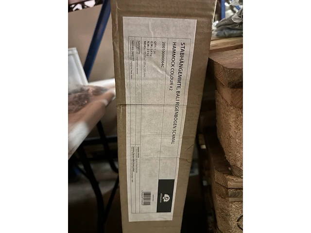 4x hangmatstandaard, houten frame voor dubbele hangmat ultranatura - afbeelding 3 van  4