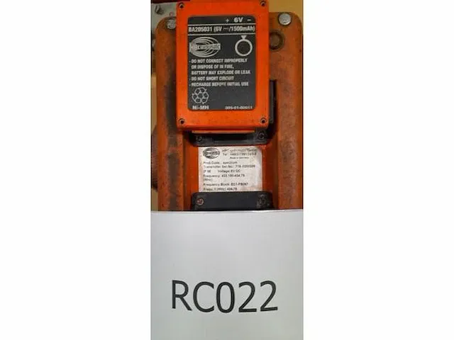 4x hbc radiobesturingen t.b.v. bovenloopkranen / takels - afbeelding 2 van  10