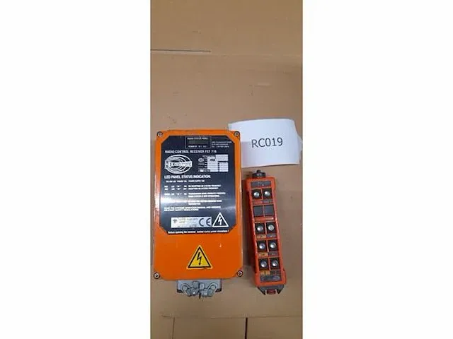 4x hbc radiobesturingen t.b.v. bovenloopkranen / takels - afbeelding 1 van  10