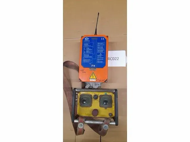 4x hbc radiobesturingen t.b.v. bovenloopkranen / takels - afbeelding 3 van  10