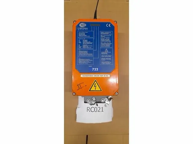 4x hbc radiobesturingen t.b.v. bovenloopkranen / takels - afbeelding 8 van  10