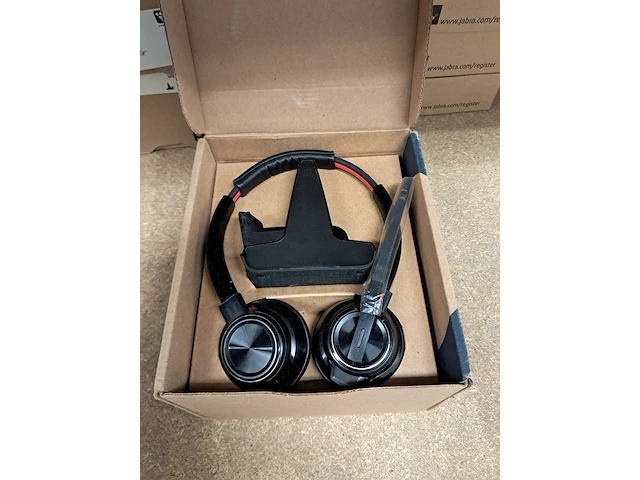 4x headset poly / plantronics, zwart, 2022 - afbeelding 4 van  6