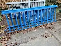 4x hekwerk, blauw - afbeelding 4 van  7