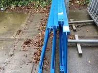 4x hekwerk, blauw - afbeelding 6 van  7