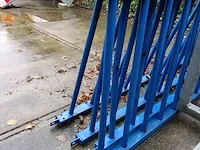 4x hekwerk, blauw - afbeelding 7 van  7
