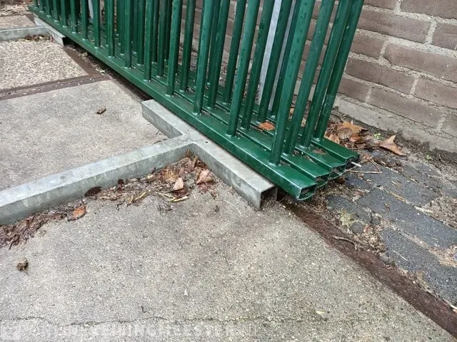 4x hekwerk, groen - afbeelding 2 van  5