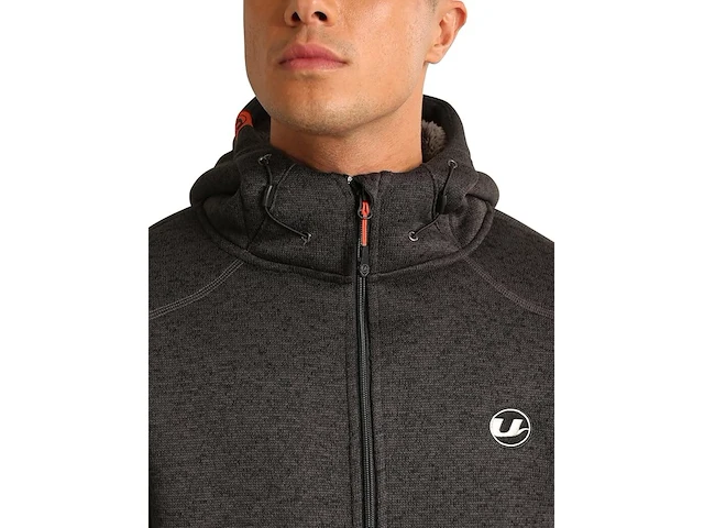 4x heren gebreid fleecejack maat xl ultrasport - afbeelding 3 van  3