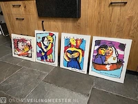 4x herman brood verliefd-verkering-relatie-huwelijksbootje - afbeelding 2 van  4