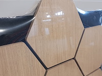 4x hexagon wandpaneel 60x80 eik, 2025 - afbeelding 2 van  5