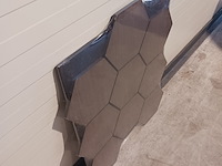 4x hexagon wandpaneel 80x60, sanderz, smoke eiken gerookt, 2025 - afbeelding 3 van  5