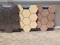 4x hexagon wandpanelen, oak, 2025 - afbeelding 6 van  6