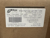4x high bay light hb1 120w met industriële kap ellipz lighting - afbeelding 5 van  5