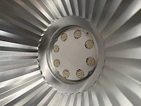 4x high bay light hb1 120w met industriële kap ellipz lighting - afbeelding 3 van  5