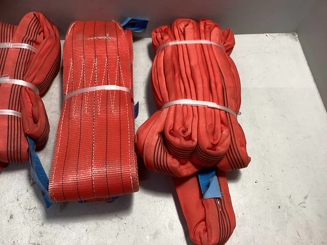 (4x) hijs- stropbanden - 1x 2 ton (3m) - 3x 5 ton (2-3m) - afbeelding 3 van  3