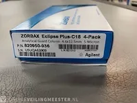 4x hlpc column en toebehoren agilent, zorbax eclipse plus c18 - afbeelding 3 van  11