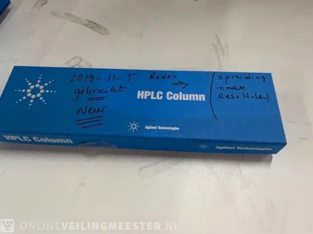 4x hlpc column en toebehoren agilent, zorbax eclipse plus c18 - afbeelding 11 van  11