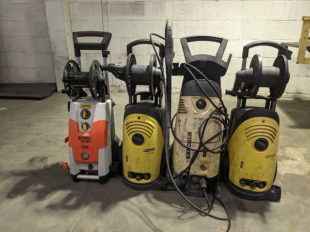 4x hogedrukreinigers, karcher en stihl - afbeelding 1 van  21