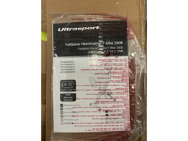4x hometrainer ultrasport, f-bike - afbeelding 7 van  8