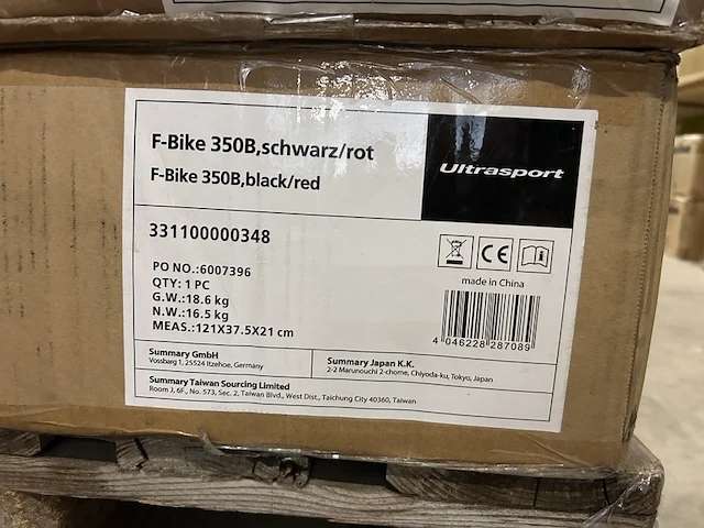 4x hometrainer ultrasport, f-bike - afbeelding 8 van  8