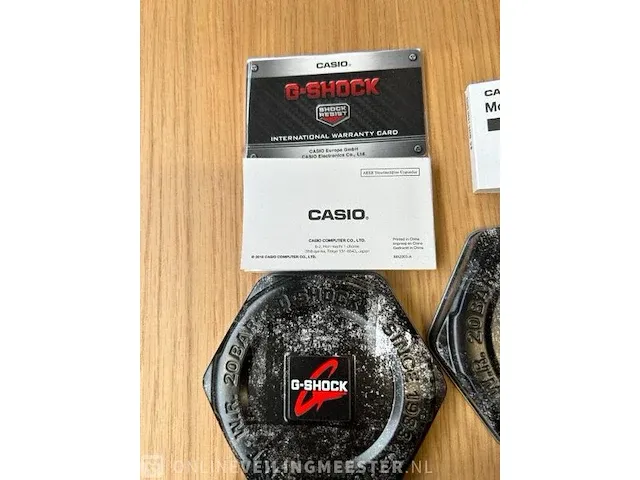 4x horloge g-shock - afbeelding 8 van  9