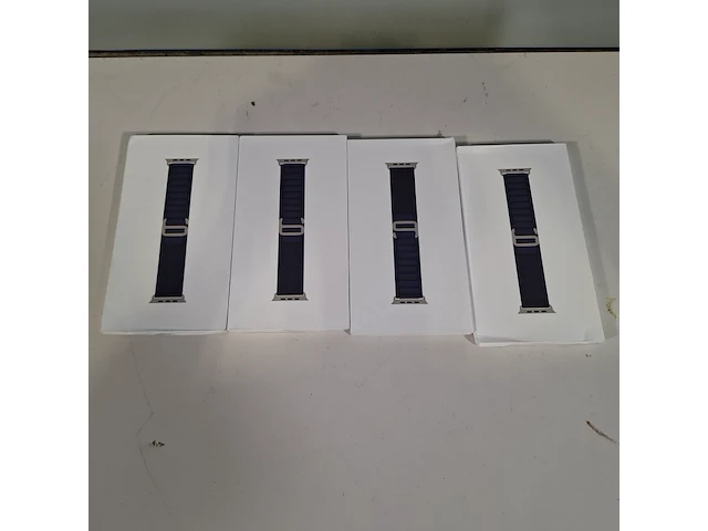 4x horlogeband smartwatch, apple, watch 49mm navy alpine loop, 2024 - afbeelding 2 van  7