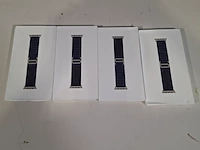 4x horlogeband smartwatch, apple, watch 49mm navy alpine loop, 2024 - afbeelding 2 van  7